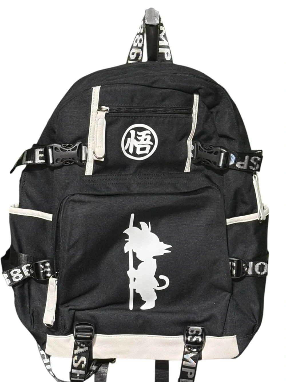 Anime Dragon Ball Z Goku Cosplay Glow in the Dark backpack